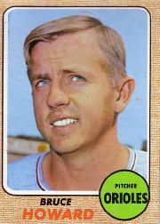 1968 Topps Baseball Cards      293     Bruce Howard